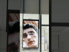 پنجره فروشگاه پخش کننده تبلیغاتی سیگنال دیجیتال روشنایی بالا دیوار ویدئویی 49 اینچ