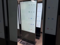1920×1080 Free Standing Touch Screen Kiosk 55 اینچ فرودگاه خود چک کردن در کیوسک