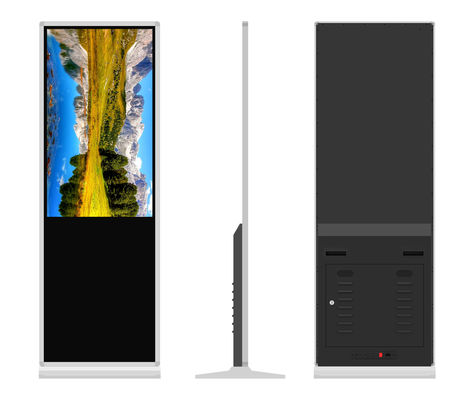 پخش کننده تبلیغات عمودی داخلی 43 اینچ HD LCD Digital Signage Display