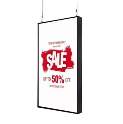 55 اینچ مانیتور LCD ساینیج دیجیتال 3000 نیتس نمایش پنجره تبلیغاتی با نور بالا