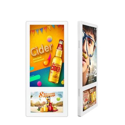 21.5 اینچ آسانسور صفحه نمایش دیجیتالی تبلیغاتی صفحه نمایش تبلیغاتی Ultra Thin Narrow Edge