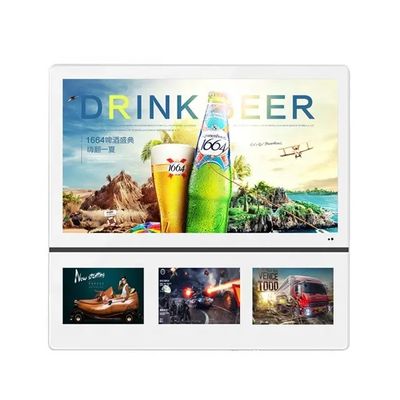 1920x1080 Lift Screen تبلیغات دو صفحه نمایش 32 اینچی LCD برای آسانسور