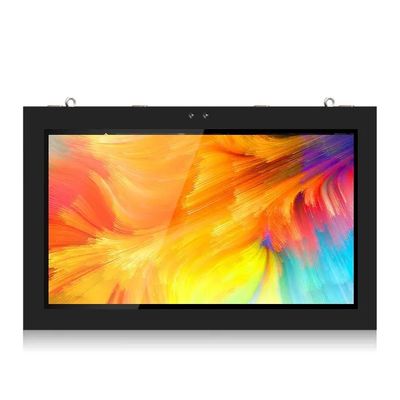 صفحه نمایش تبلیغاتی بیرونی IP65 ضد آب روشنایی بالا با زاویه دید گسترده برای نشانه های دیجیتال