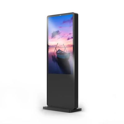 صفحه نمایش LCD 65 اینچی تبلیغاتی در فضای باز پخش کننده روشنایی بالا سطح حفاظت IP65