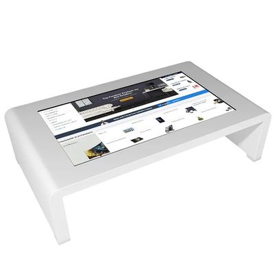 میز هوشمند با صفحه لمسی اینترناتیو اندروید ویندوز OS میز قهوه LCD