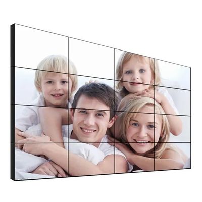 نمایشگر دیواری ویدئویی LCD با قابلیت اتصال 49 اینچی با حاشیه فوق‌العاده باریک 3.5 میلی‌متری و روشنایی 500 کاندلا بر متر مربع