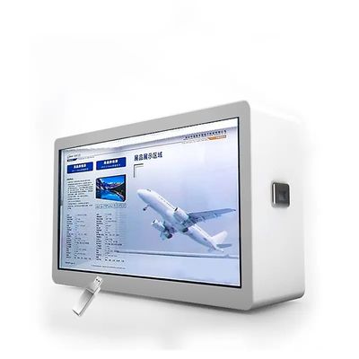 43 اینچ Smart Transparent LCD Showcase با وضوح 1920*1080 و 450cd / m2 روشنایی جعبه سیگنال دیجیتال