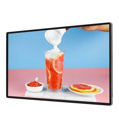 صفحه نمایش تبلیغاتی LCD 98 اینچی دیواری با وضوح 1920 x 1080 و حفاظت IP55 IP65