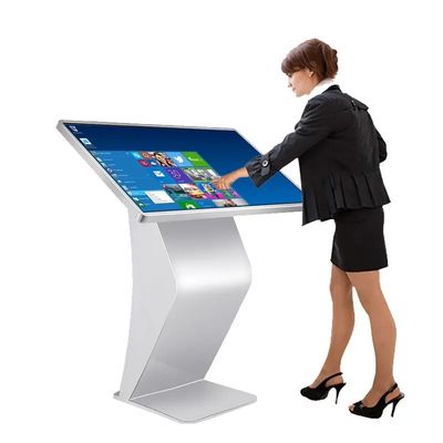صفحه لمسی 50 اینچی با وضوح 4K کیوسک دیجیتال با صفحه لمسی ظرفیت