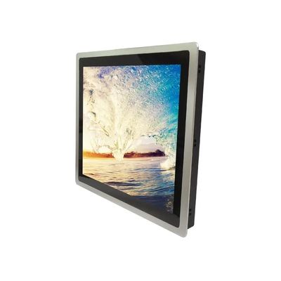 مانیتور 19 اینچی تاچ اسکرین صنعتی با IP65 ضد آب و صفحه نمایش لمسی ظرفیت 10 نقطه ای