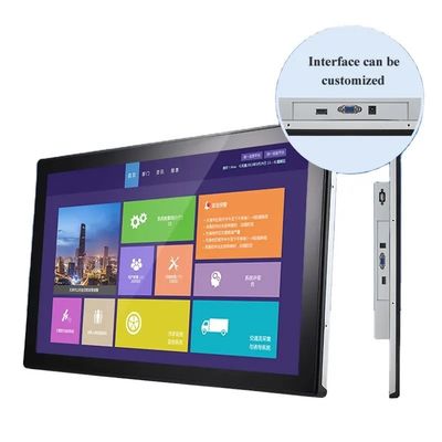 صفحه نمایش 27 اینچ قابلیتی لمسی مانیتور پنروک IP65 جلو