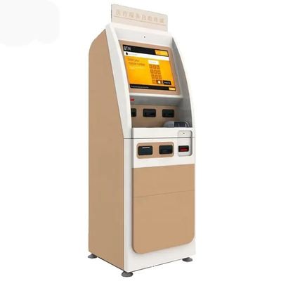 OEM 22 اینچ Multifunction Touch Screen Self Service Kiosk با خواننده کارت شناسایی و چاپگر رسید