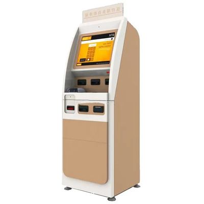 OEM 22 اینچ Multifunction Touch Screen Self Service Kiosk با خواننده کارت شناسایی و چاپگر رسید
