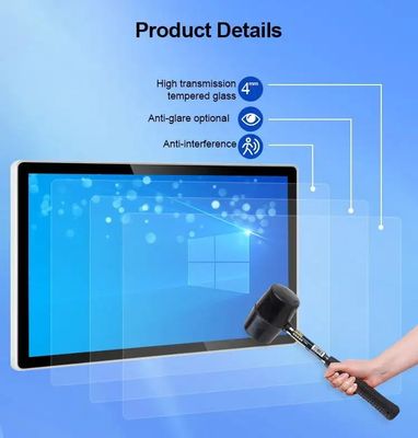 ظرفیت 15.6 اینچ صفحه نمایش لمسی مانیتور صنعتی 1920x1080 رزولوشن