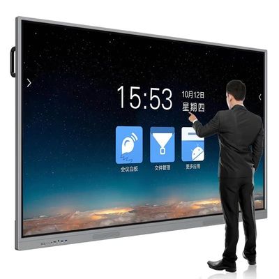 100 اینچ Full HD چند لمسی دیجیتال تعاملی Whiteboard هوشمند صفحه نمایش صفحه نمایش لمسی