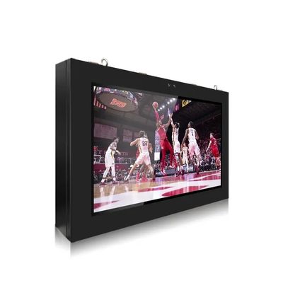 صفحه نمایش تبلیغاتی بیرونی 43 اینچ دیوار نصب شده با شبکه 4G اندروید