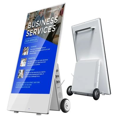 صفحه نمایش تبلیغاتی دیجیتال 43 اینچ باتری 1500 نیت