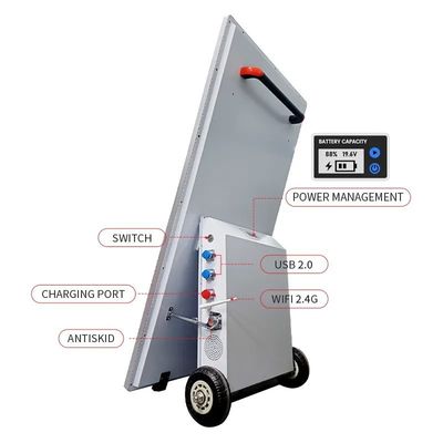 صفحه نمایش تبلیغاتی دیجیتال 43 اینچ باتری 1500 نیت