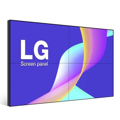 دیوار ویدیویی LCD 75 اینچی با روشنایی بالا و زاویه دید وسیع برای تابلوهای دیجیتال