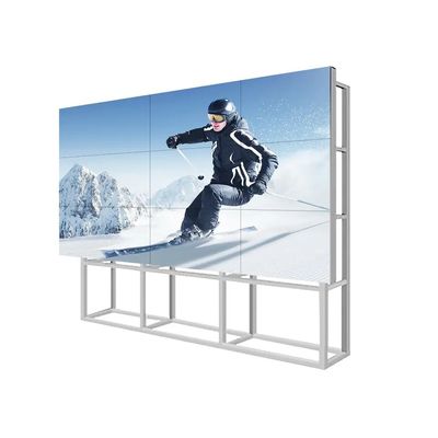 دیوار ویدیویی LCD 75 اینچی با روشنایی بالا و زاویه دید وسیع برای تابلوهای دیجیتال