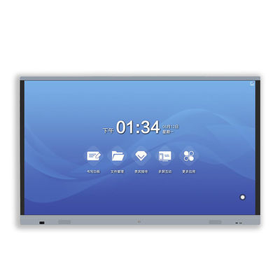 مانیتور صفحه لمسی مادون قرمز 65 اینچ با 350 cd / m2 روشنایی و 20 نقطه لمس تمام در یک کیوسک لمسی