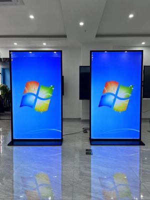 صفحه نمایش تبلیغاتی LCD 75 اینچی با زاویه مشاهده 178 ° 450cd / m2 روشنایی و نسبت کنتراست 3000: 1 برای علامت گذاری دیجیتال تجاری