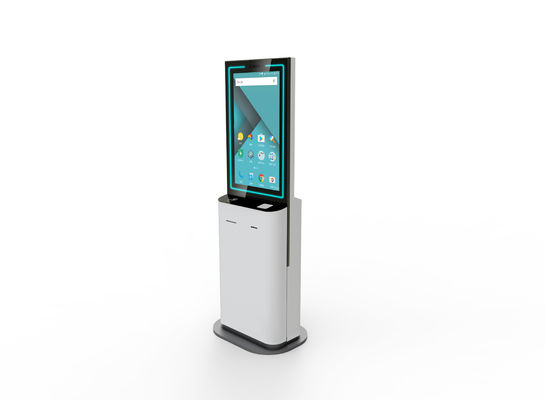کیوسک خود سفارش 22 اینچی صفحه LCD با تشخیص چهره و اسکنر 1D/2D داخلی برای رستوران ها