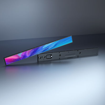صفحه نمایش تبلیغاتی LCD با روشنایی 350 کاندلا بر متر مربع، منبع تغذیه 110-240 ولت و صفحه نمایش کششی برای تابلوهای دیجیتال تجاری