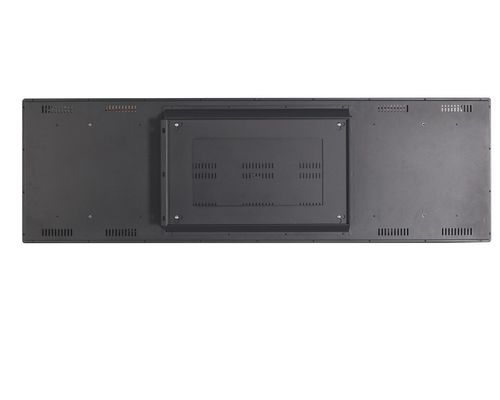 نمایشگر تبلیغاتی فلزی LCD با رزولوشن 3840x1080 و نسبت تصویر 32:9 برای تابلوهای دیجیتال با کارایی بالا