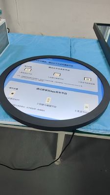 23.1 اینچی السیدی نمایشگر تبلیغاتی با ورودی HDMI/VGA/AV/USB و روشنایی 350 کاندلا بر متر مربع برای تابلوهای دیجیتال