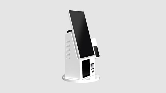 کیوسک خود سفارش کوچک و سبک با پرداخت NFC و صفحه چرخش 180 ° برای استفاده متنوع