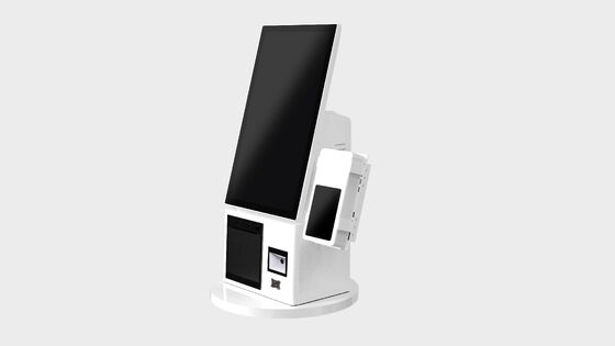کیوسک خود سفارش کوچک و سبک با پرداخت NFC و صفحه چرخش 180 ° برای استفاده متنوع