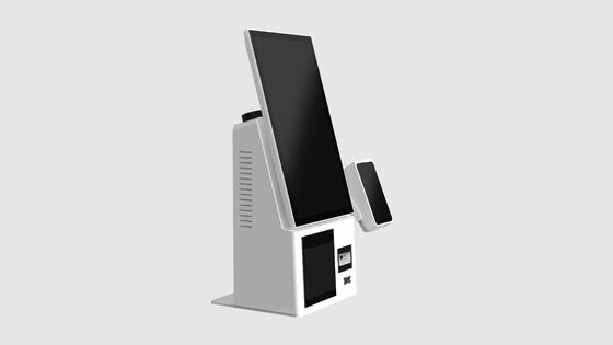 کیوسک خود سفارش کوچک و سبک با پرداخت NFC و صفحه چرخش 180 ° برای استفاده متنوع