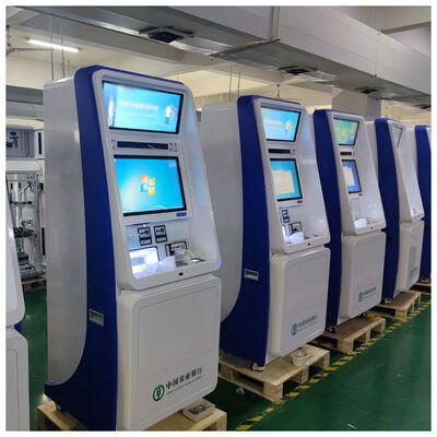 کیوسک چک کردن خود با صفحه لمسی ظرفیت 10 نقطه ای با اندازه سفارشی و خدمات OEM / ODM برای هتل ها و هاستل ها