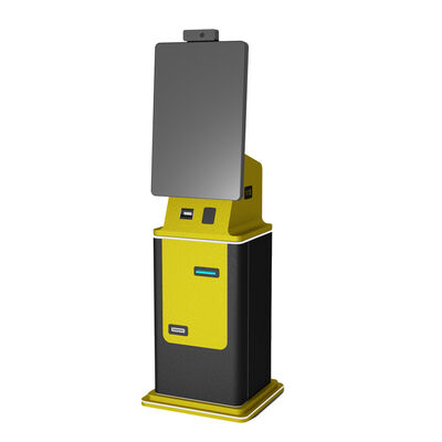کیوسک پرداخت خودپرداز با چاپگر صفحه لمسی با اتصال Wi-Fi و پوشش پودری RAL برای ترمینال دسترسی عمومی