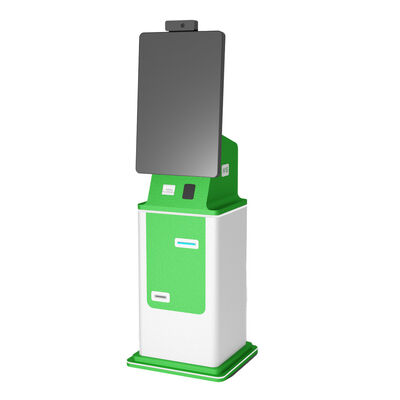 کیوسک پرداخت خودپرداز با چاپگر صفحه لمسی با اتصال Wi-Fi و پوشش پودری RAL برای ترمینال دسترسی عمومی