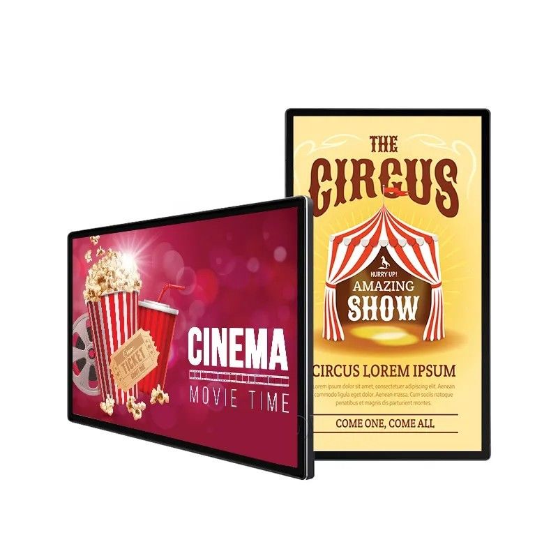 55 اینچ 2500 نیت صفحه لمسی صفحه نمایش تبلیغاتی بیرونی صفحه نمایش با طراحی ضد آب IP66