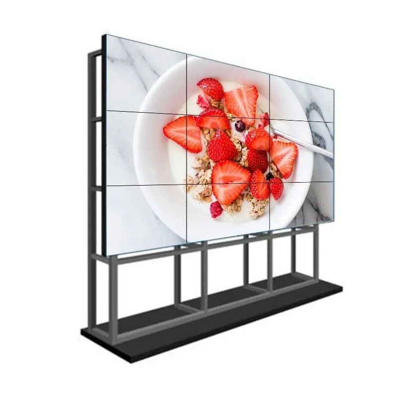 دیوار ترکیبی السیدی ۵۵ اینچی با رزولوشن 4K و نمایشگر لبه باریک برای کاربردهای دیوار ویدئویی