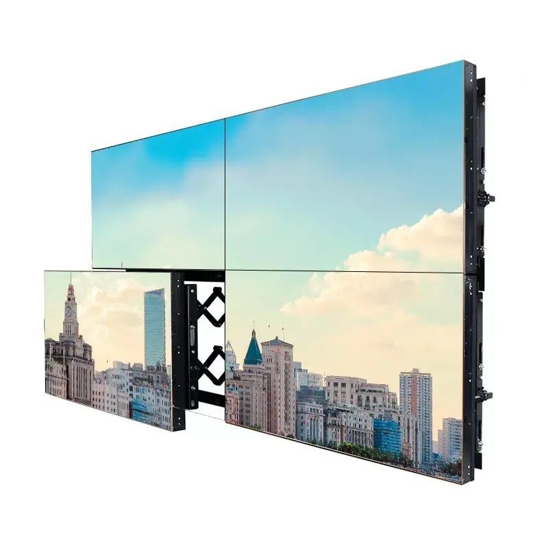 دیوار ترکیبی ال‌سی‌دی ۶۵ اینچی با رزولوشن 4K و حاشیه ۳.۵ میلی‌متری برای نمایشگرهای دیوار ویدیویی با کیفیت بالا