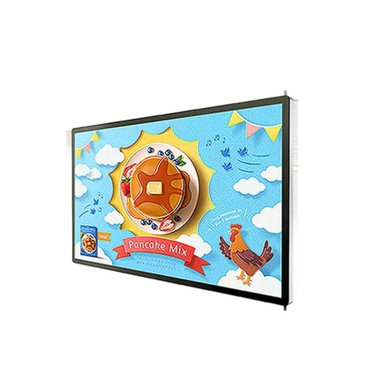 نمایشگر تبلیغاتی LCD با روشنایی بالا 125 وات با کنتراست 3000:1 برای تابلوهای دیجیتال