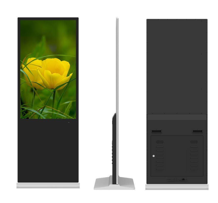 مرکز خرید صفحه نمایش LCD تبلیغاتی 49 اینچ 4K پخش کننده ویدیو