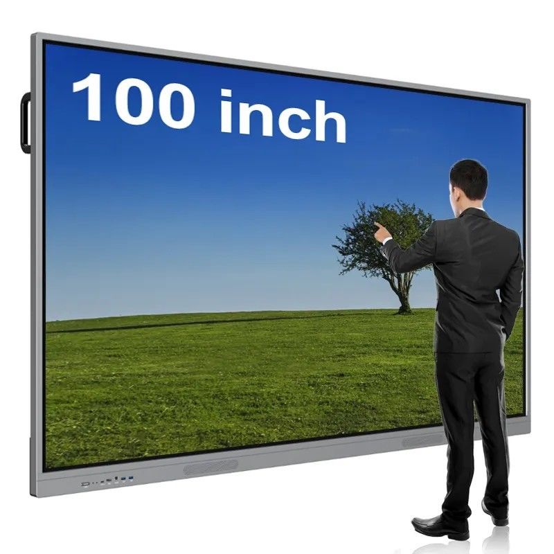 100 اینچ Full HD چند لمسی دیجیتال تعاملی Whiteboard هوشمند صفحه نمایش صفحه نمایش لمسی