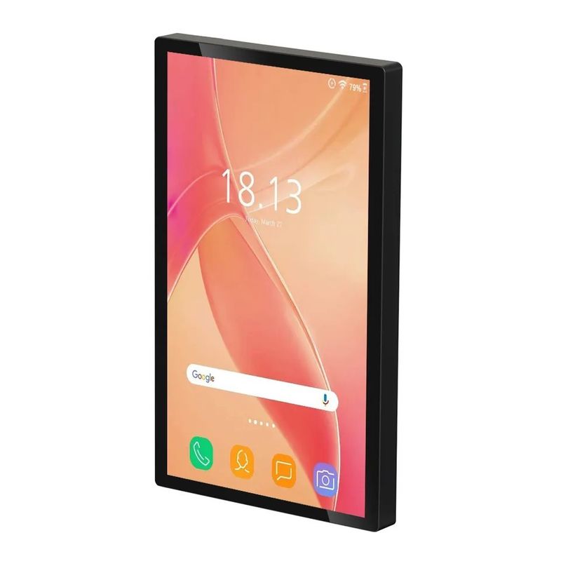 21.5 اینچ اندروید ویدیو LCD تبلیغاتی 3000:1 کنتراست پوسته عقب ساده