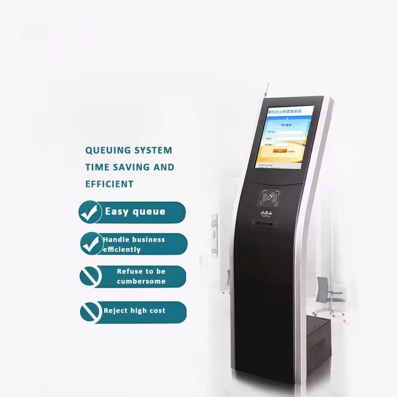 کیوسک دیجیتال ویندوز 10 با صفحه نمایش 19 اینچی و SSD 128 گیگابایتی برای سرویس خودکار تعاملی