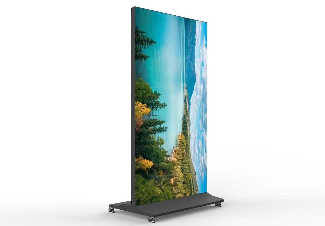 صفحه نمایش تبلیغاتی LCD 75 اینچی با زاویه مشاهده 178 ° 450cd / m2 روشنایی و نسبت کنتراست 3000: 1 برای علامت گذاری دیجیتال تجاری