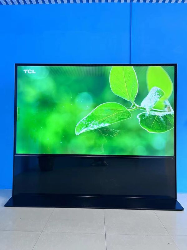 صفحه نمایش LCD تبلیغاتی 86 اینچی با وضوح 4K با 450cd / m2 روشنایی برای نشانه های دیجیتال تجاری