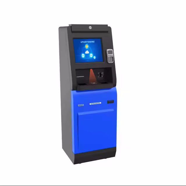 کیوسک خودکار ورود با اسکنر بارکد، چراغ‌های LED و صدور کارت بی‌نظمی برای خدمات سلف سرویس کارآمد