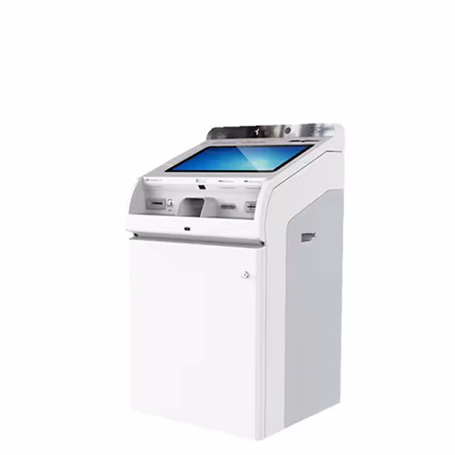 کیوسک خود بررسی اینتل کور I5/I7 با صفحه لمسی و چراغ های LED سفارشی برای خود سرویس موثر