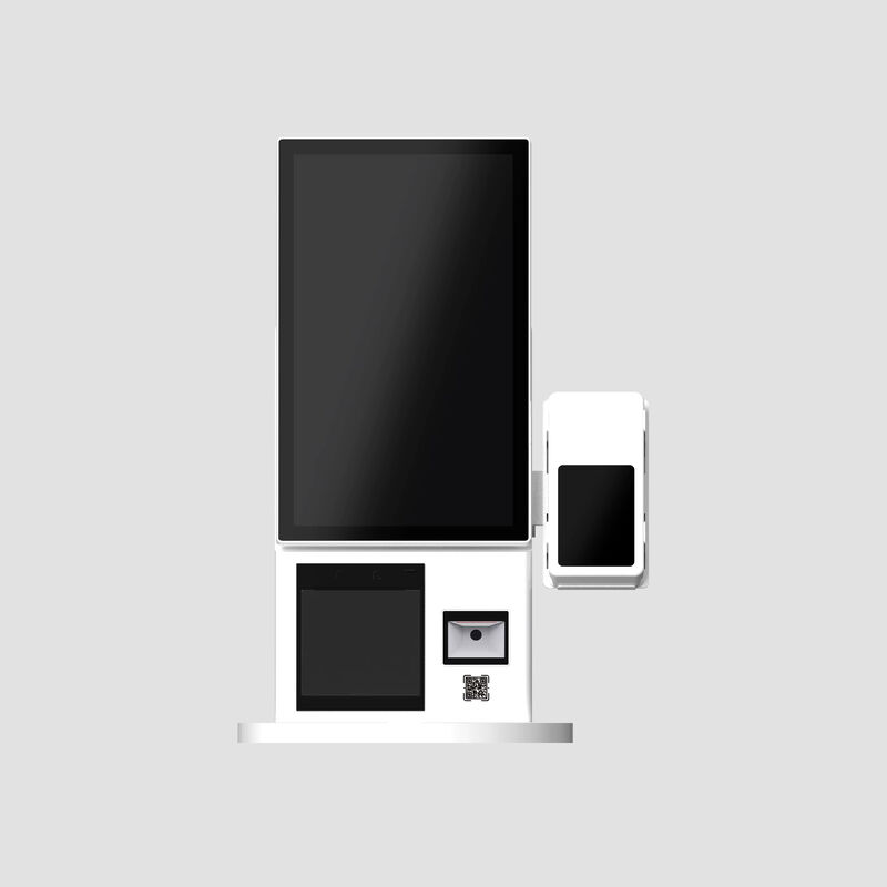 کیوسک خود سفارش کوچک و سبک با پرداخت NFC و صفحه چرخش 180 ° برای استفاده متنوع