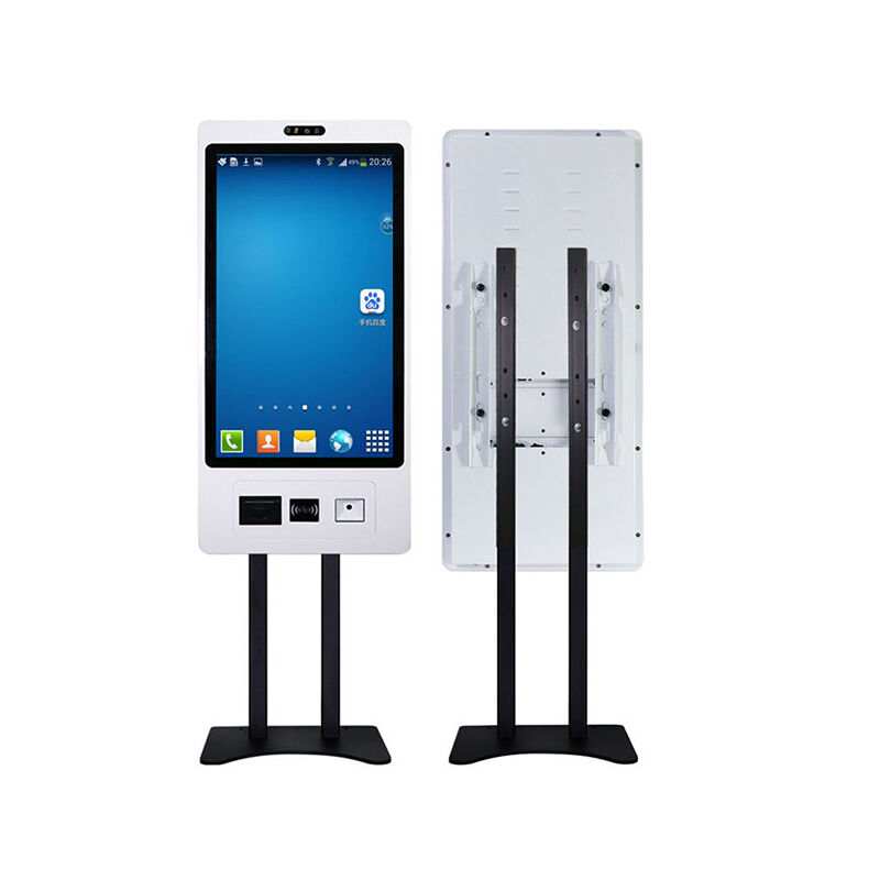 Touchwo 10-Point Capacitive Touch Screen Kiosk with 1920x1080 Resolution and Wall Mount for Self Ordering and Payment